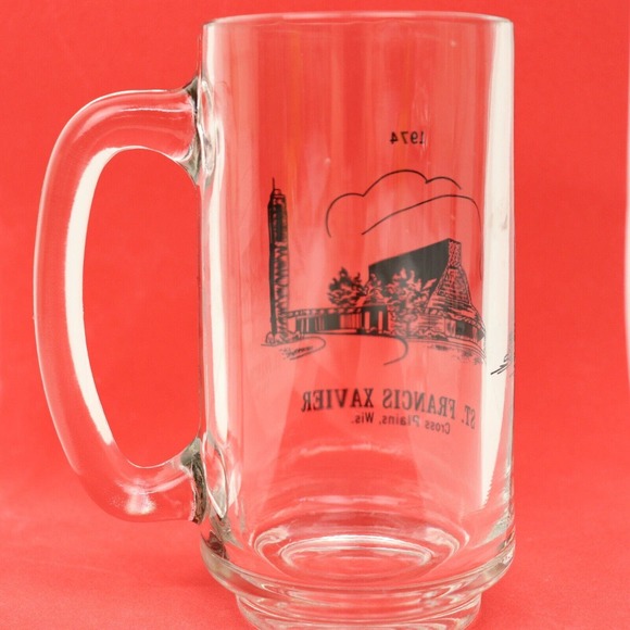St Francis Xavier Church 1974 Mug Cross Plains Wisconsin - Picture 3 of 4